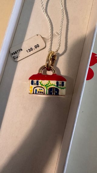 Ciondolo Braccialini casa rossa
