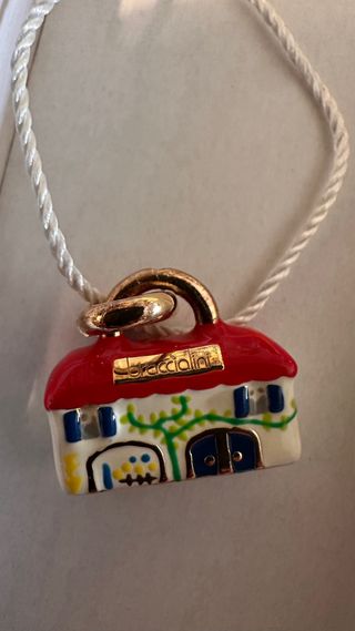 Ciondolo Braccialini casa rossa