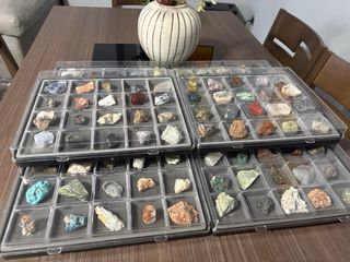 Colección de Piedras Preciosas y Minerales