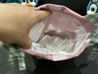 Bolso carrito muñecas rosa con patito