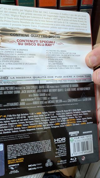 Lawrence d'Arabia Steelbook 4K UHD Blu-ray