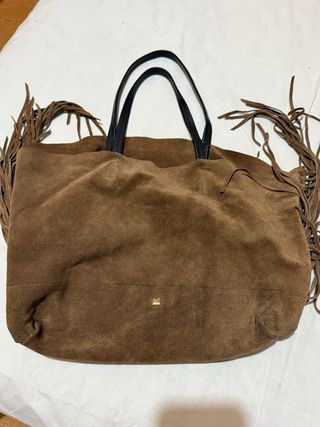 Bolso Purificación Garcia ante flecos