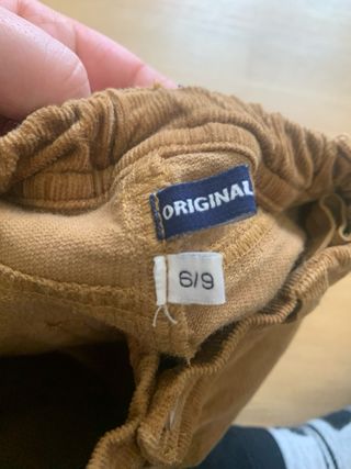 Pantaloni bimbo 6/9 mesi originale Marines