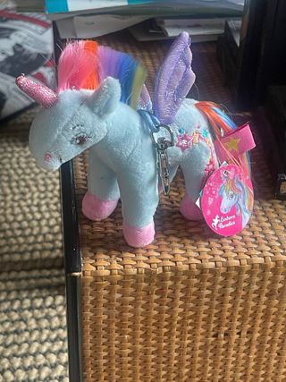 Portachiavi Unicorno Colorato Grande