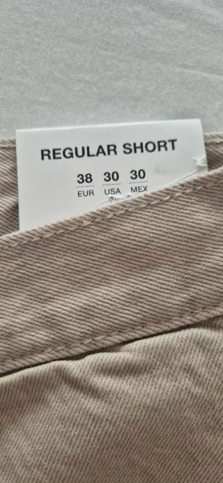 Bermudas Zara Beige SIN ESTRENAR