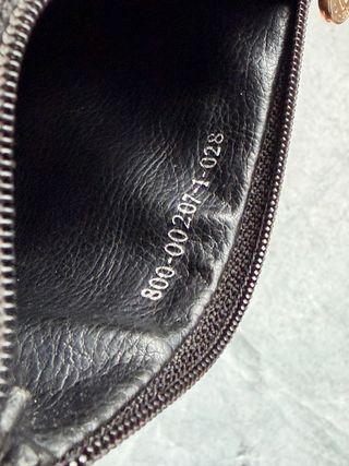 Pochette/Portafoglio Fendi Vintage Nero Oro