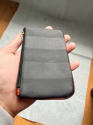 Pochette/Portafoglio Fendi Vintage Nero Oro