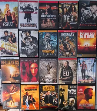 20 DVD de VIDEO CLUB !!!