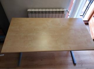 Escritorio moderno madera y metal