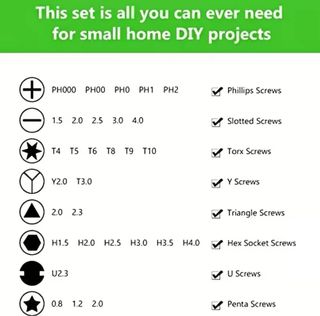 Set Destornillador 32 en 1 nuevo