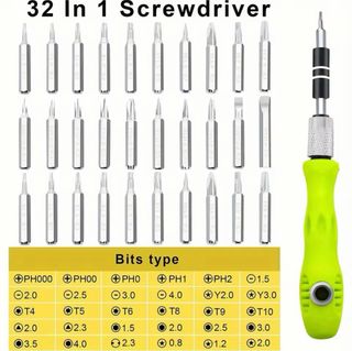 Set Destornillador 32 en 1 nuevo