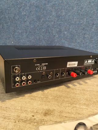 FONESTAR Amplificador Estéreo Bluetooth, USB/MP3, Radio FM, HiFi 60+60 RMS de Potencia As-6060