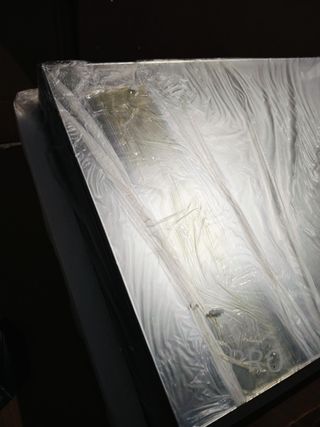 Armario LED con espejo