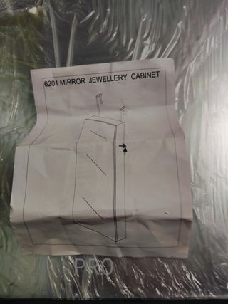 Armario LED con espejo