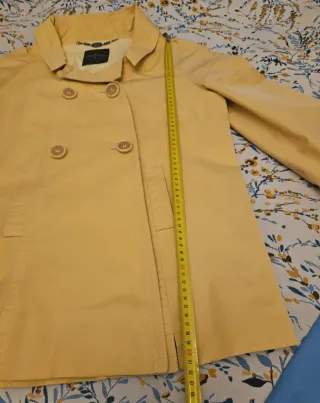 Trench Roberto Verino amarillo mujer