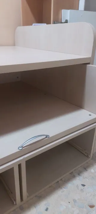 Cama nido extraible con cajones