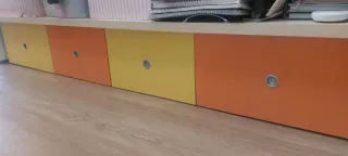 Cama nido extraible con cajones