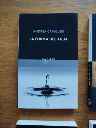 Lot 5 llibres d' Andrea Camilleri. Novel·la negra