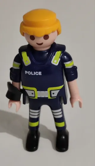 Lote Playmobil Policías y Accesorios
