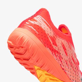 Botas de fútbol niño con cordones CLR TURF red storm