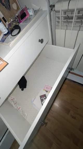 Cómoda Hauga Ikea Blanca