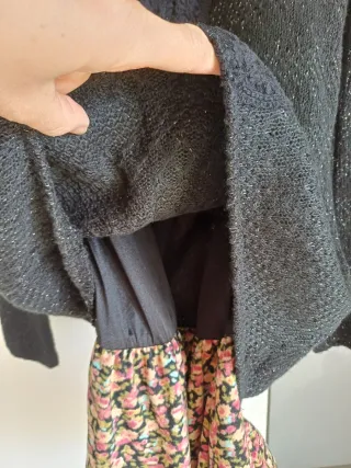 Abito Molly Bracken nero e multicolor