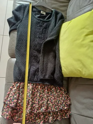 Abito Molly Bracken nero e multicolor