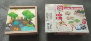 Juego de mikado, memoria, encaje