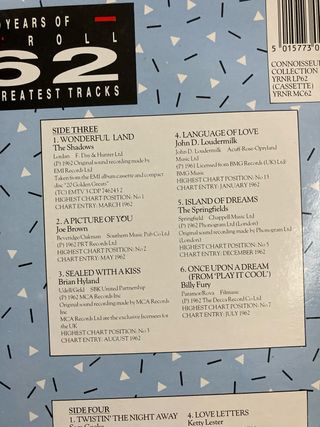 Vinilo Rock 'n' Roll 1962 - 24 Greatest Tracks