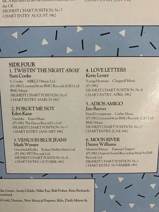 Vinilo Rock 'n' Roll 1962 - 24 Greatest Tracks