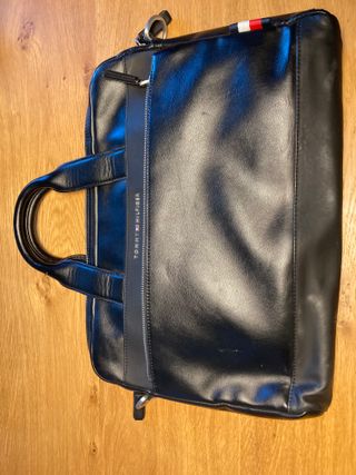 Maletín Tommy Hilfiger Piel Negro