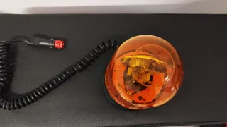 Luz Rotativa Naranja Coche 12V