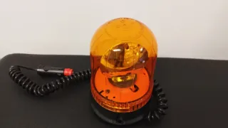Luz Rotativa Naranja Coche 12V
