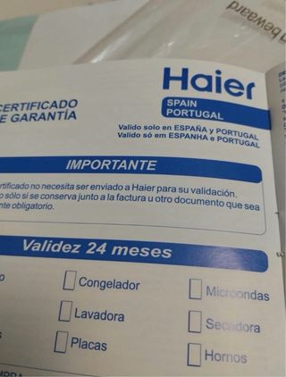 Congelador Haier Blanco