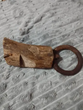 Argolla antigua para caballos