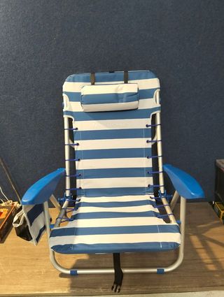 SONGMICS Silla de Playa Portátil