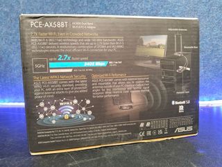 Asus PCE-AX58BT WiFi 6 Dual Band + Bluetooth 5.0