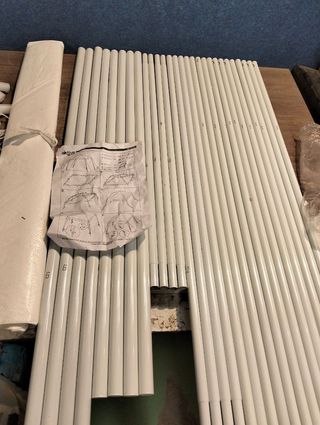 Cenador jardín AKTIVE 3x3x2.5m blanco