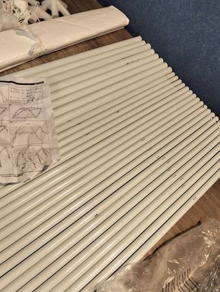 Cenador jardín AKTIVE 3x3x2.5m blanco