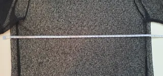 Maglia a rete nera taglia M