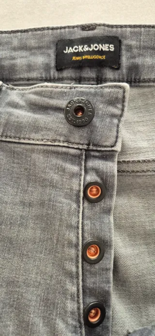 Pantalón Vaquero JACK&JONES Gris Talla 33/32