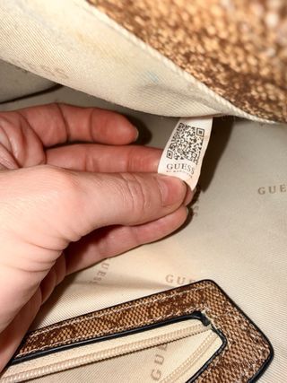 Bolso Guess Hacco Beige/Marrón