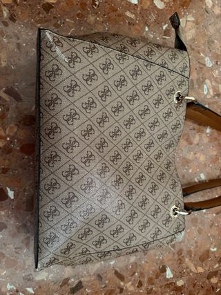 Bolso Guess Hacco Beige/Marrón