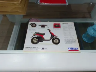 Lámina Publicitaria Yamaha BWS