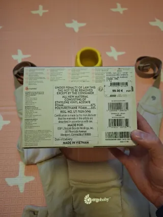 Mochila Ergobaby Embrace 3.2-11.3 kg