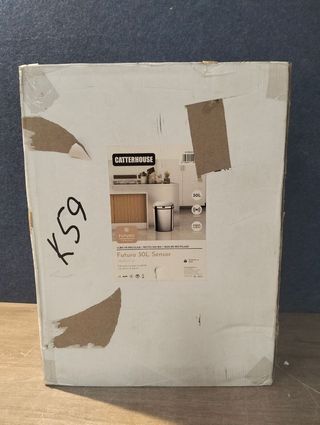 Cubo Basura CATTERHOUSE Futuro 30L Acero Inox