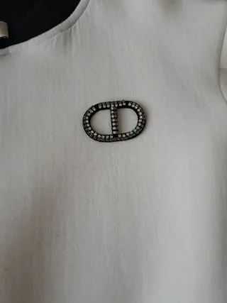 Completo Twinset bambina bianco e nero