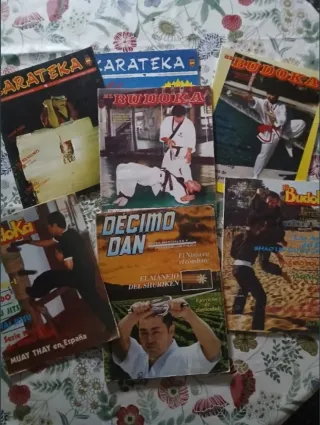 Lote de 20 revistas de Artes Marciales antiguas .