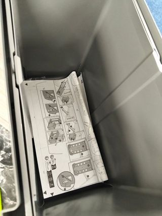 Cubo Basura Selectiva EMUCA 30L con Guías