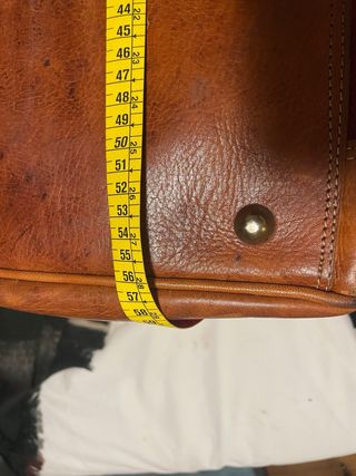 Bolso de cuero étnico